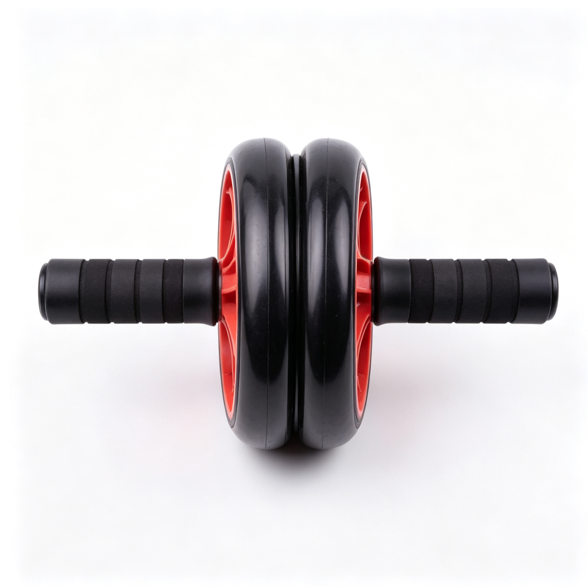 7-Piece Complete Abdominal Workout Equipment Set, including push-up stands, ab roller, mini mat, resistance bands, skipping rope and hand gripper - Strengthen core, build muscle and burn fat