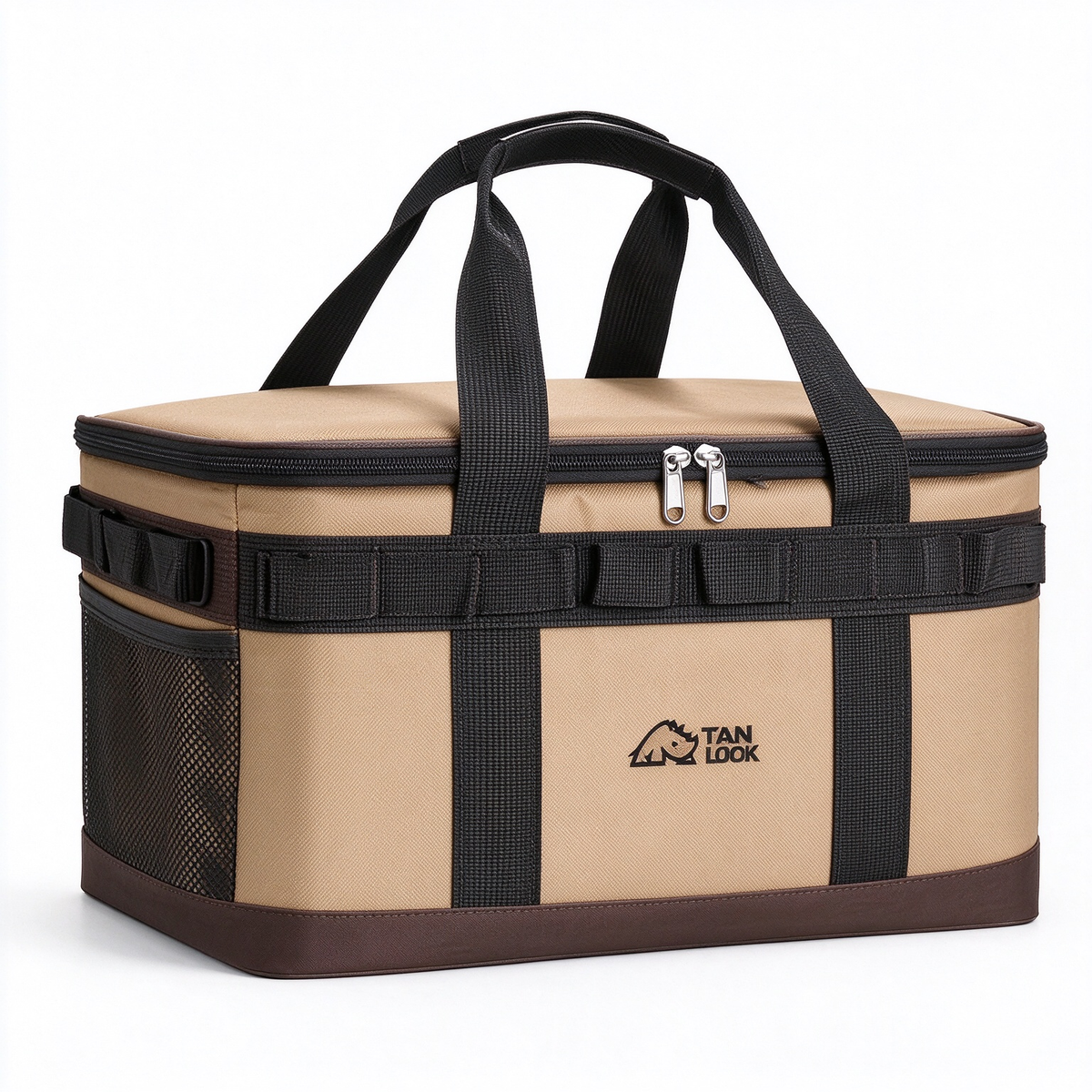 Tactical Insulated Cooler Bag, Large Capacity Portable Outdoor Storage