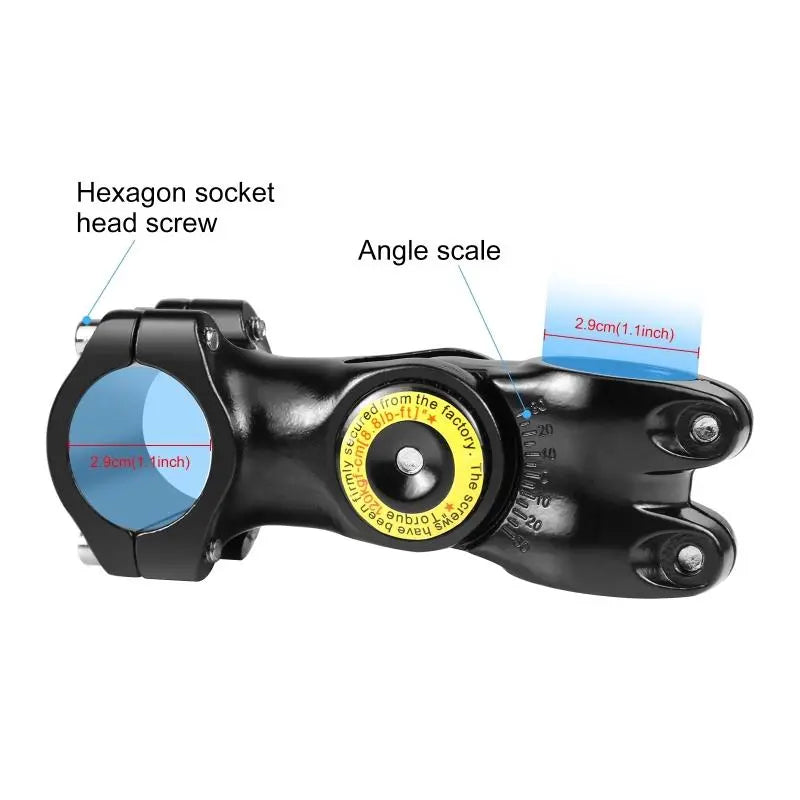 Motorcycle Handlebar Mount with Selfie Stick – Adjustable Bicycle Stem Clamp, Camera Bracket Adapter, Universal Holder for Cycling & Motorcycle Accessories