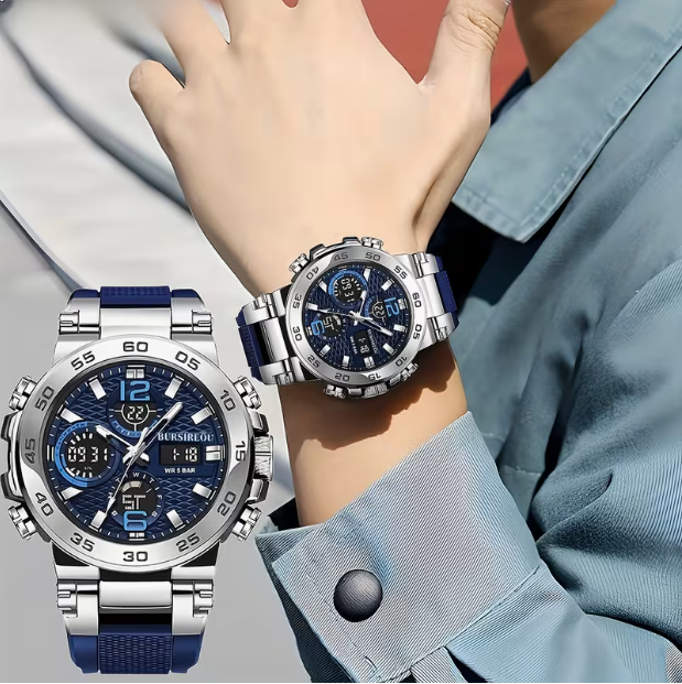 Men's Luxury Multi-Functional Watch – Versatile Design for Daily Wear & Special Occasions