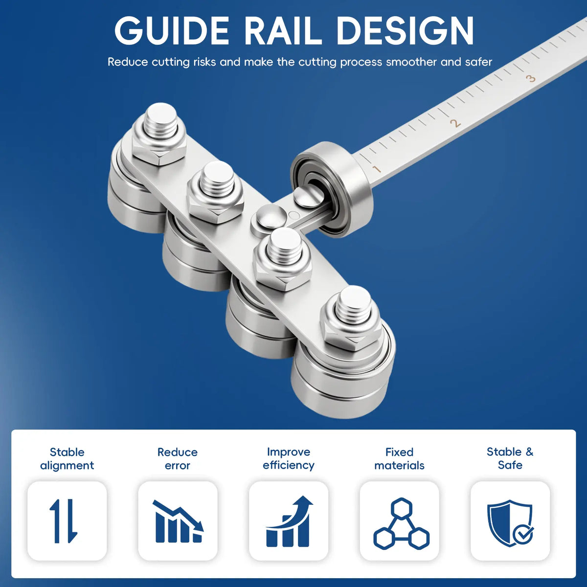Positioning Calipers for Precise Measurements & Easy Wood Cutting – Essential Tool for Straight Lines & Consistent Cuts