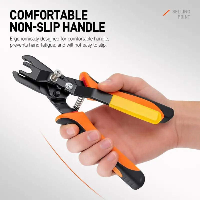 Quick extubation device Tracheal forceps Air Hose Connector Removal Tool Push-to-Connect Fittings Disconnect Pliers for Automotive Pneumatic Air Line Repair Quick Release Fitting Pliers PVC One-Hand Operation Compact Design