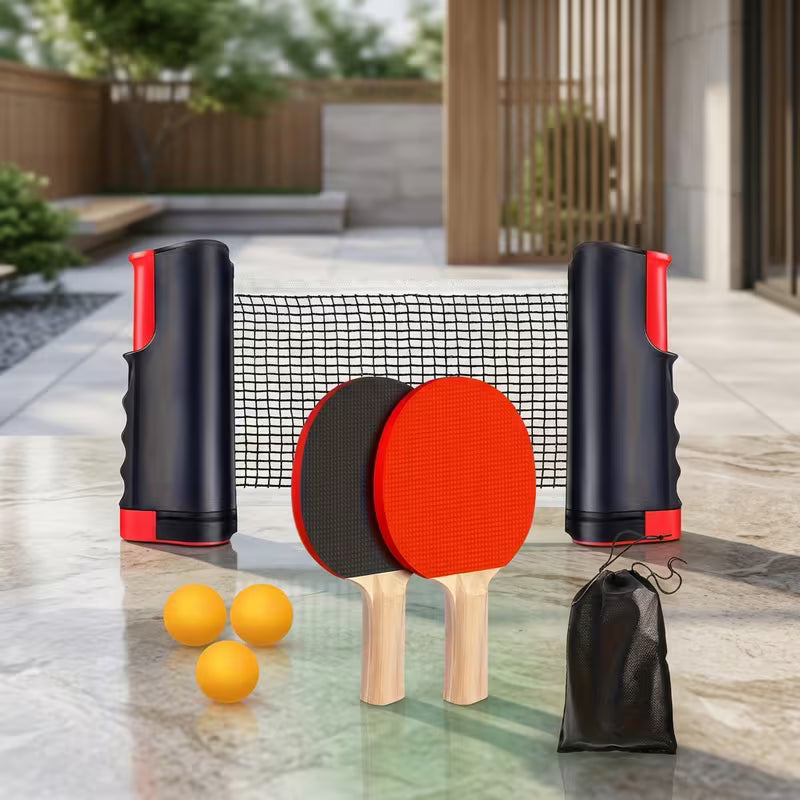 Table Tennis Fitness Training Set - Complete Ping Pong Practice Kit
