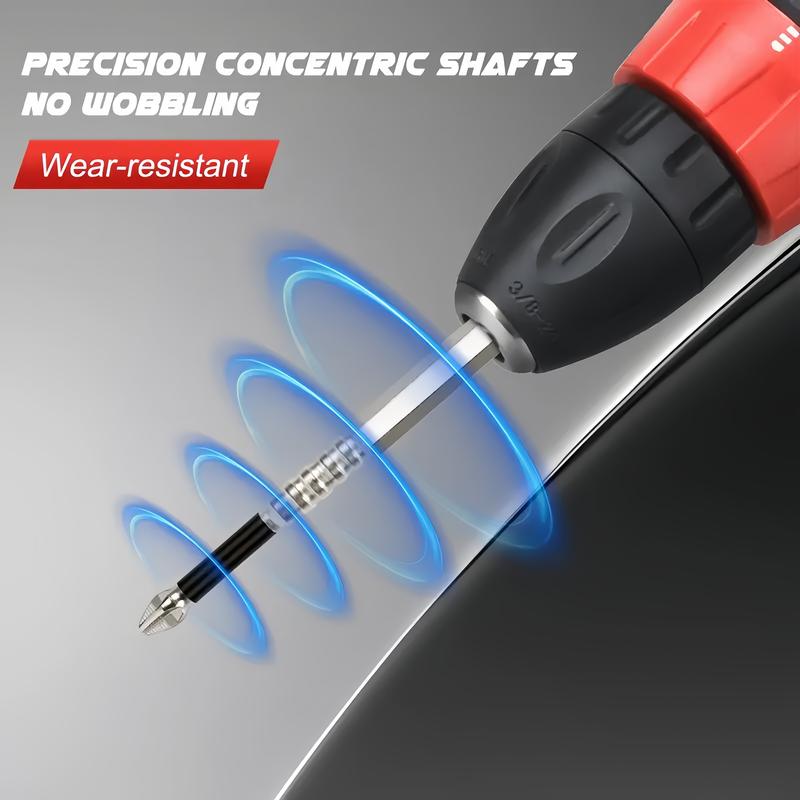 K5 Anti Slip Bit, K5 Impact Resistant Non Slip Bit, High Magnetic Screwdriver Drill Bit Set, Anti Slip PH2 Impact Driver Set, Non Slip Screwdriver Bits