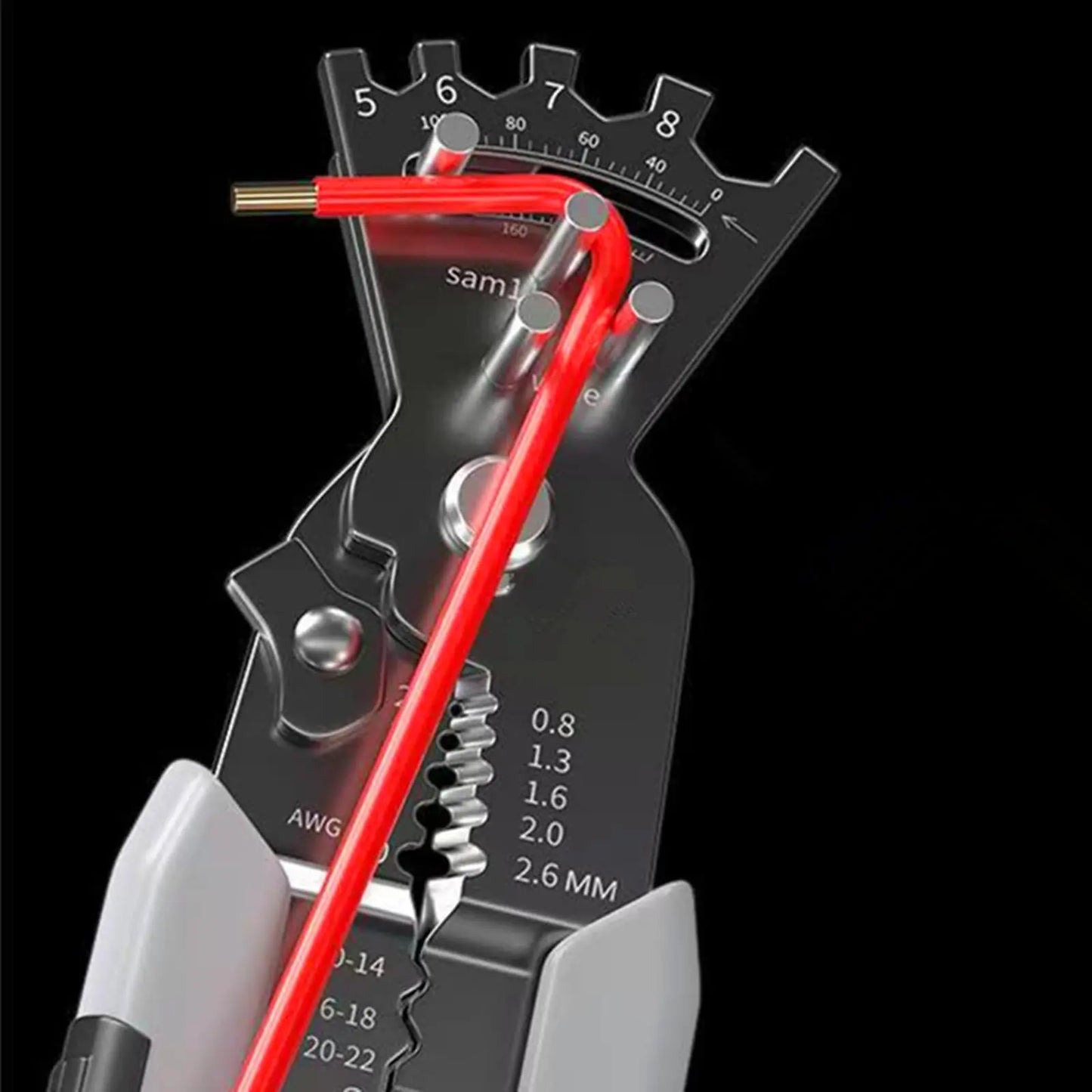 Multi-Function Electrician Pliers - Wire Stripping, Cable Cutting, Wrench and Multi-Angle Bending Tool