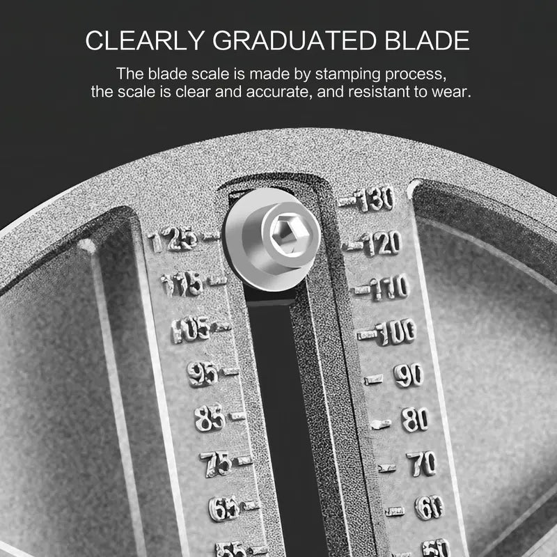 Adjustable Round Hole Opener – 45-130mm Diameter, Replaceable Cutter, Universal Power Tool Accessory, Heavy Duty for Drilling
