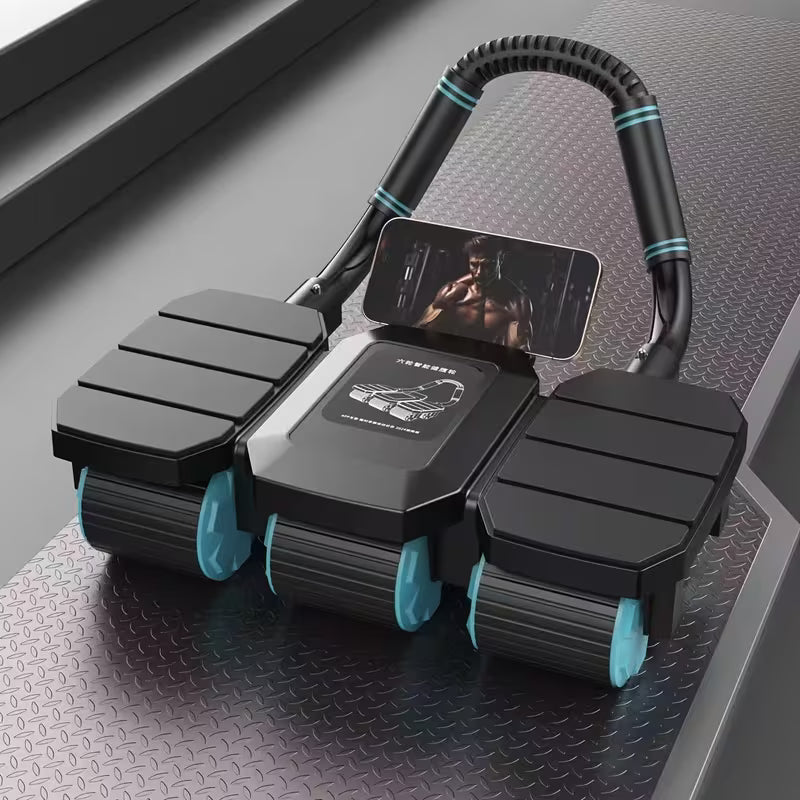 Abdominal Roller with Elbow Support – Home Fitness Equipment for Abs, Legs & Lower Back
