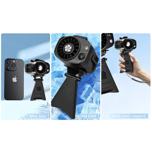 Lentorgi Portable Waist Fan, Cool Clip, Neck, Clip Fan, 27 hours long battery life, Detachable 4-speed 360° rotating LED night light (with 2 modes), USB rechargeable handheld fan for travel/car seat/bedroom use,Multifunction Electric Gifts