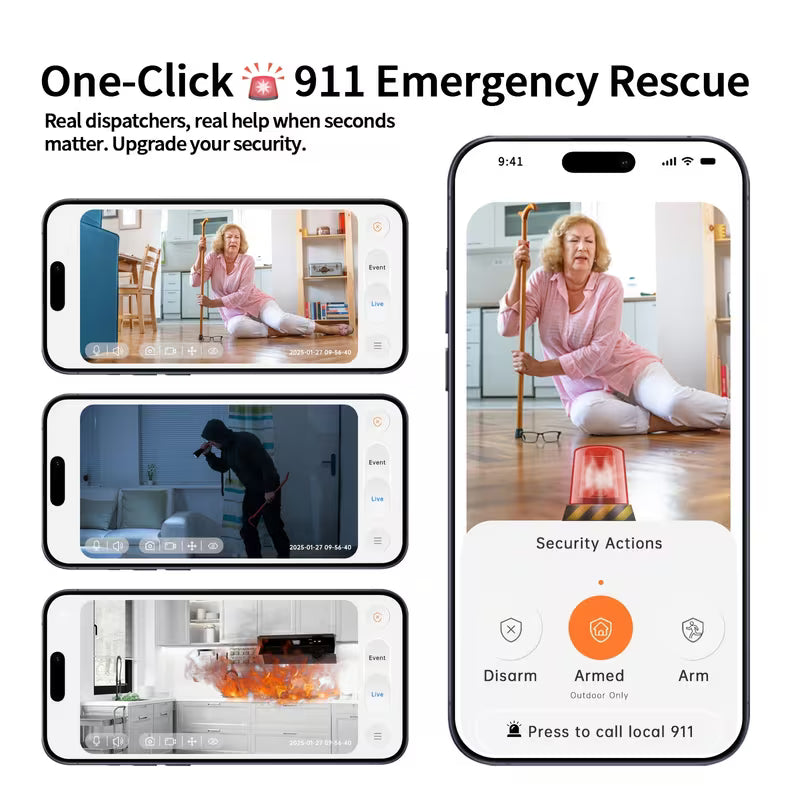 4MP QHD Pet & Baby Monitor Camera, Indoor Security Robot Camera with 5G & 2.4GHz WiFi, 360° Panoramic Night Vision, Two-Way Audio, Motion Detection Alert, Mobile App Control, Compatible with Alexa for Dogs & Cats (sd Not Included)