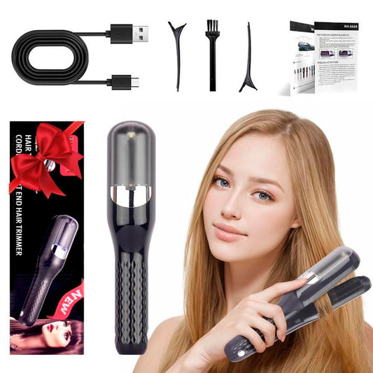 Automatic Electric Hair Clipper, Multifunctional Type-c Rechargeable Hair Split End Clipper, Portable Wireless Trimmer, Hair Care Tool