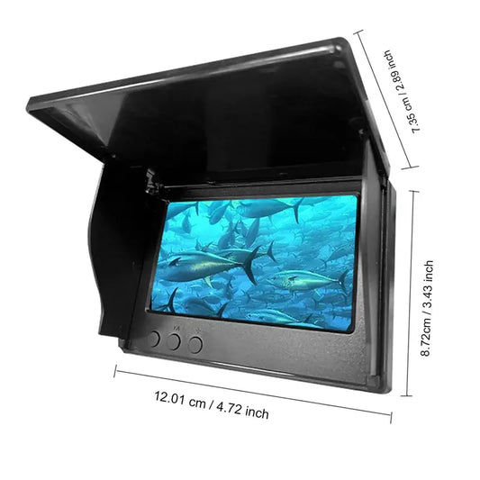 Christmas Gifts Underwater Fishing Camera, Fish Finder with 4.3 Inch Screen and Waterproof Camera, Fall Gifts, Underwater Fish Finder, Fishing Equipment, Fishing Stuff, for Fish Tank