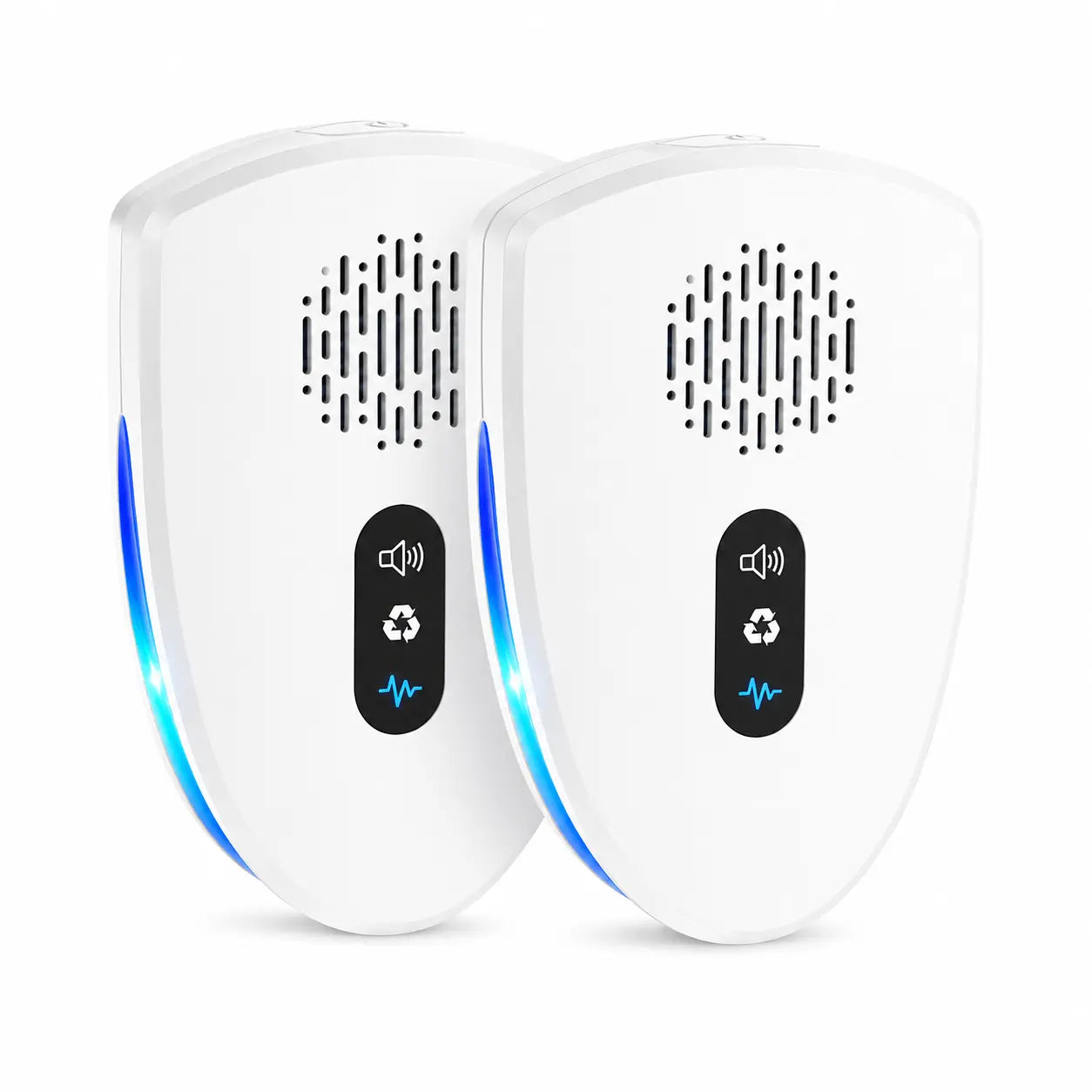 Smart Ultrasonic Pest Repeller Plug-in Variable-Frequency Indoor Bug Shield with Night Light for Home, Bedroom & Kitchen Safe for Kids & Pets Radiation-Free