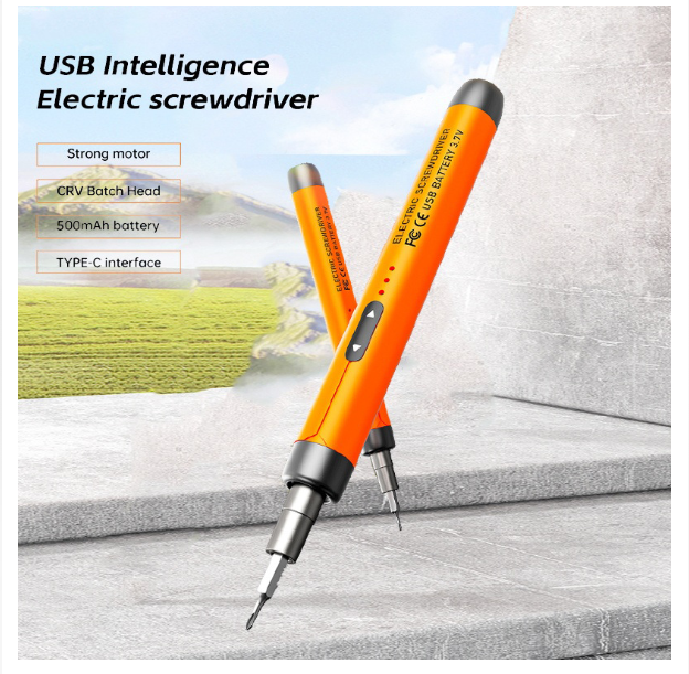 Multifunctional Electric Screwdriver Set with Storage Box – USB Rechargeable, Cordless Power Screwdriver Kit for Home & Office Use