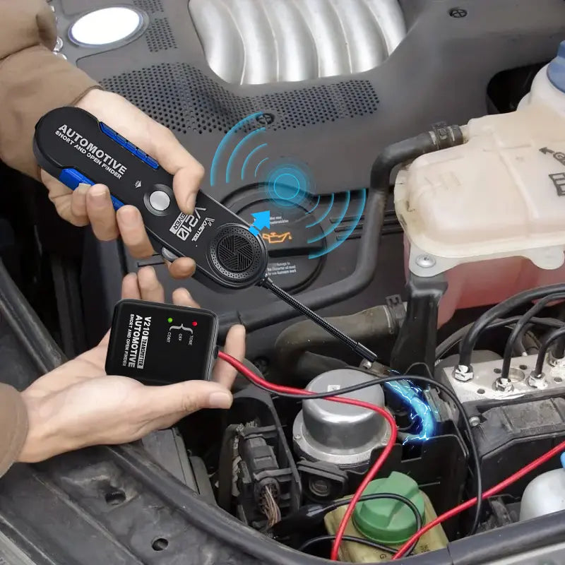Automotive Circuit Tester – Diagnostic & Continuity Tester, 6-42V DC, Wire Tracer, Open/Short Finder & Fault Probe for Mechanics
