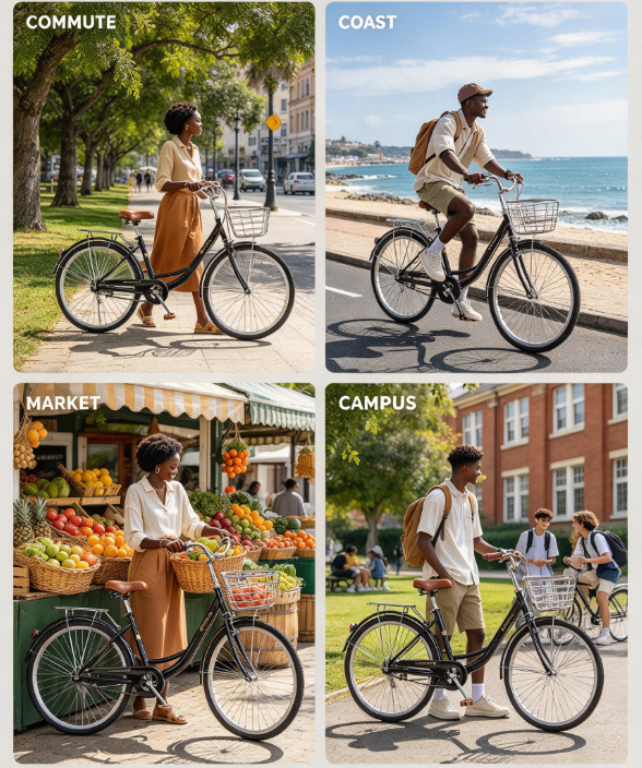 Wholesale Adult Bicycle 26-Inch - Lightweight Commuter Bike with Solid Tires for Men and Women