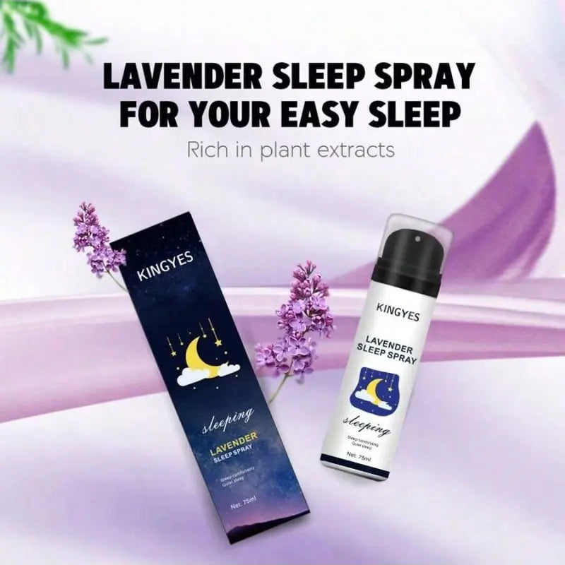 🔥 Limited-Time Clearance Sale – Order 1 Get 2 🔥 – Melatonin Sleep Spray (50ml) – Lavender Nighttime Repair Formula, Natural Sleep Aid, Great for Party, Holiday & Birthday Gifts