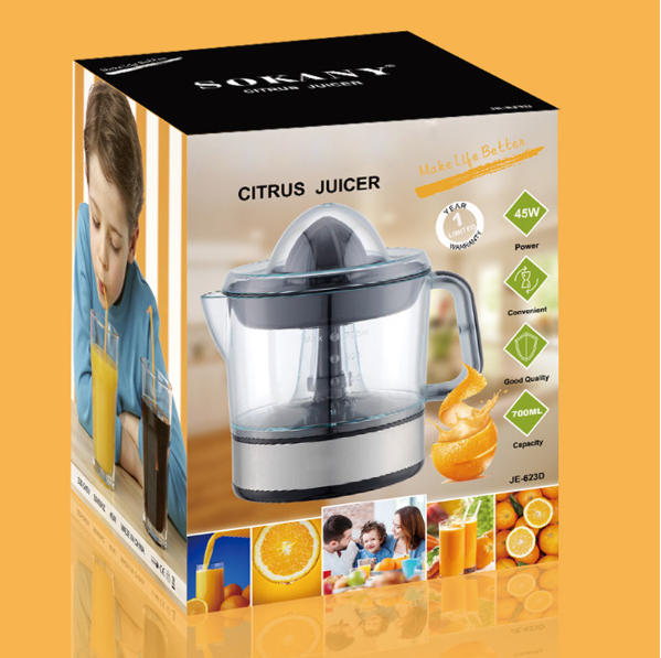 3-Cup Electric Citrus Juicer – Compact & Efficient, Perfect for Fresh Orange, Lemon & Lime Juice