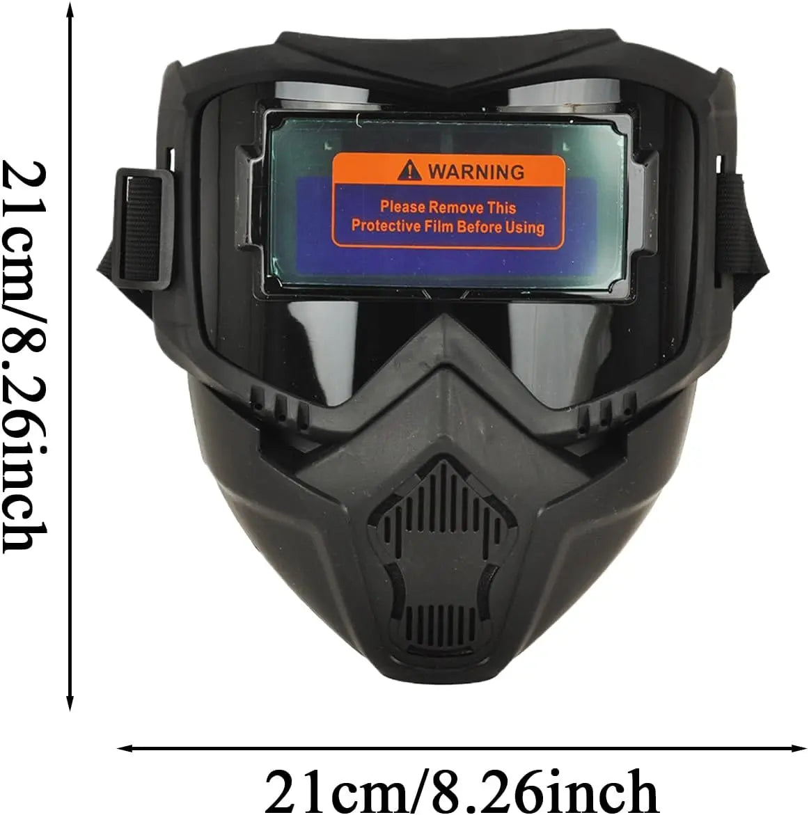 Welding Face Auto Darkening, Anti Fog Lightweight Headgear Face Shield, Protective Face Shield for TIG MIG Plasma Cutting Grinding – Eye Protection Welding Helmet for Professionals & Beginners, Durable Comfortable Full Face Safety Gear for Workshop Use image 2