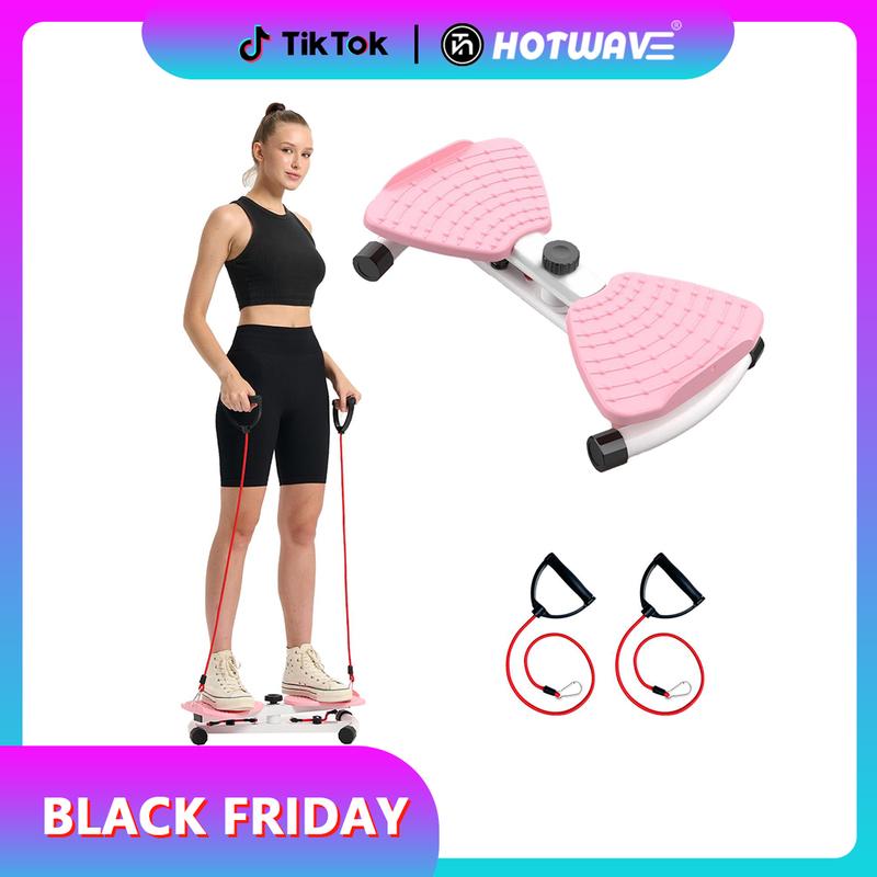 HOTWAVE Ab Board Waist Twist Machine and Women Core Workout Exercise Equipment Portable Waist Toner for Aerobic Exercise TikTokShopBlackFriday