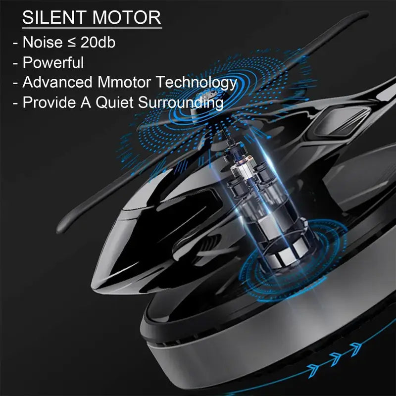 Helicopter Shaped Car Air Fresheners,Rotating Solar Powered Car Freshener, SolarHelicopter Car Aromatherapy, Car InteriorDashboard Decoration, Car Interior Decor,Universal Car Interior Decoration AccessoriesCar Accessories Car Fragrance Diffuser