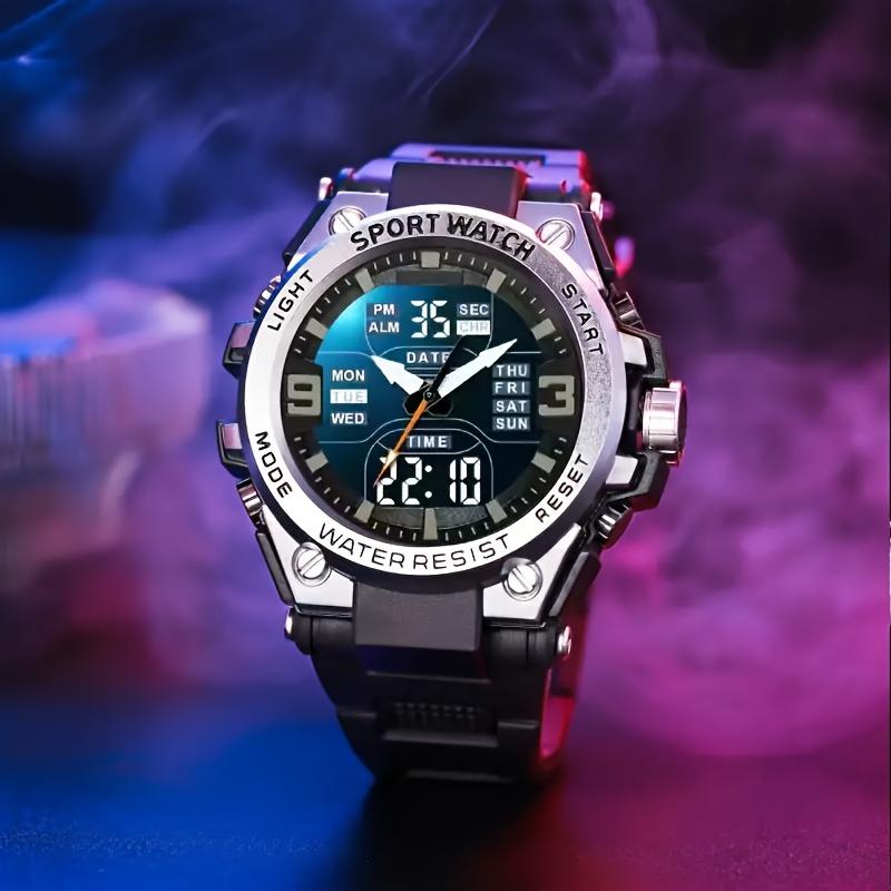 Multifunctional Outdoor Sports Junior High Student Trendy Fashion Electronic Watch