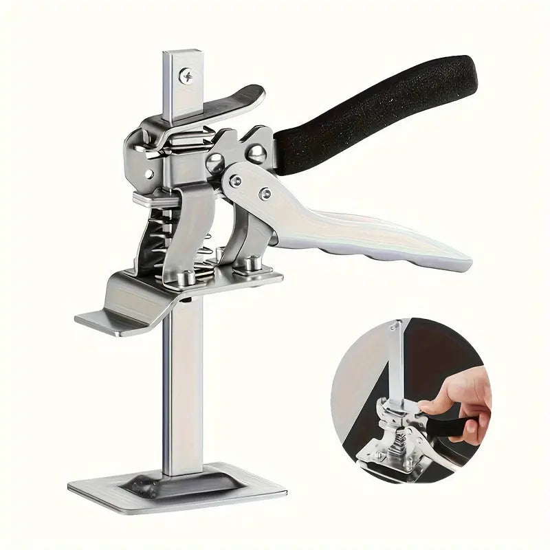 Labor-Saving Arm Jack – Heavy Duty Cabinet Board Lifter & Tile Height Adjuster, Hand Lifting Tool for Door Panels & Drywall (1 Count)