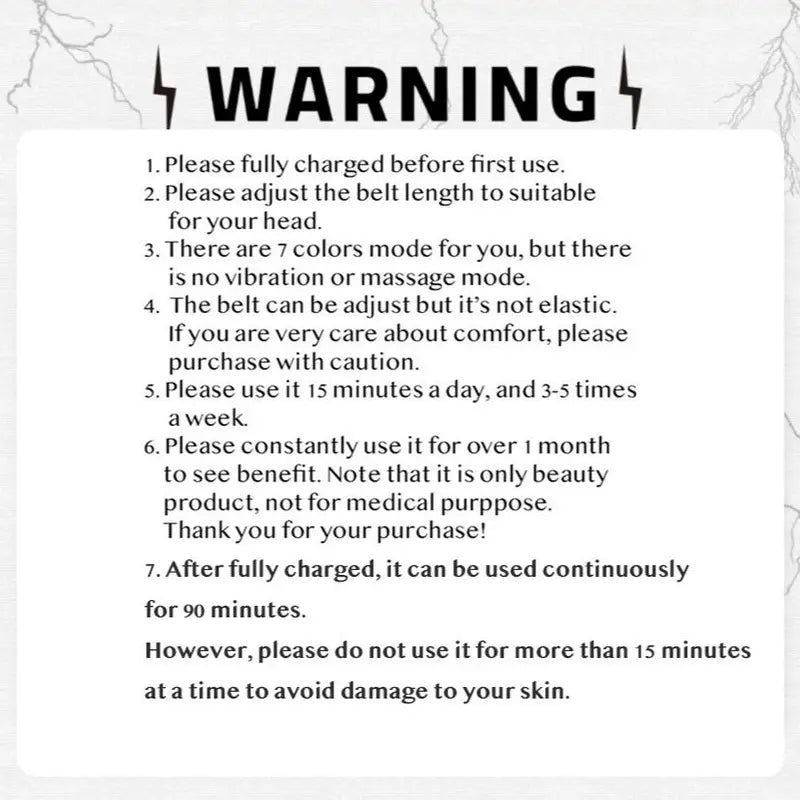 USB Rechargeable Facial Mask, Summer Makeup, 7 Color LED Beauty Mask, Led Facial Light, Comfort Skin Care Mask Facial Beauty Massagers, Personal Skincare Products for Home