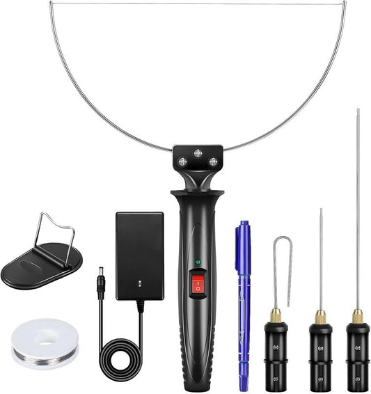 GOCHANGE 4 in 1 Foam Cutter Set, GOCHANGE Electric Cutting Machine Pen Tools Kit, 100-240V / 18W Styrofoam Cutting Pen With Electronic Voltage Transformer Adaptor