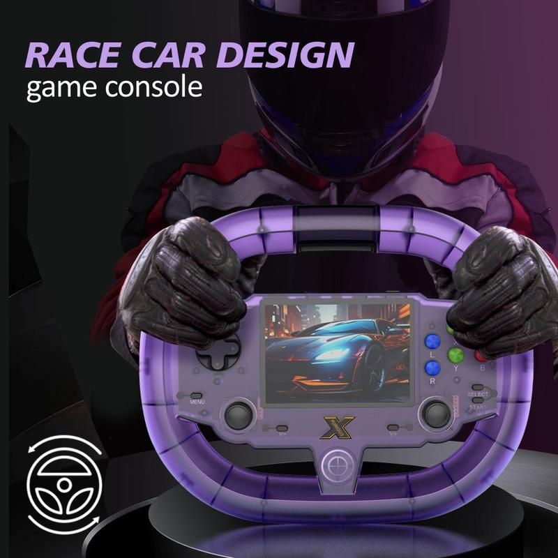 SU-10 Retro Game Console, 3.5 Inch Large Screen Handheld Game Console, Support Multiple Simulator Games, Perfect Birthday Gift, Game Peripherals, Gaming Stuff, Men Gifts, Controller Grips