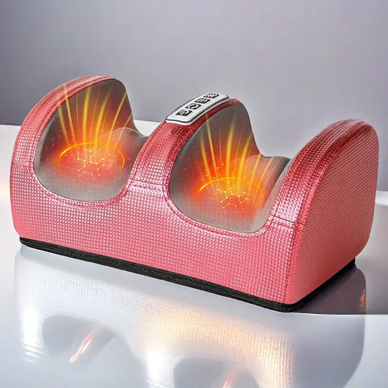 Personal massager, foot massager, foot massager, heated foot massager - Father's Day gift, Mother's Day gift, black and red image 2