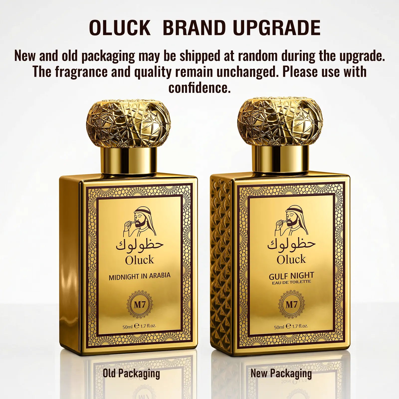 Oluck Perfume M7 (Gulf Night) Cologne for Women & Men, Lemon Pineapple Nutmeg Cedarwood Vanilla Notes, Middle Eastern Fragrance image 7