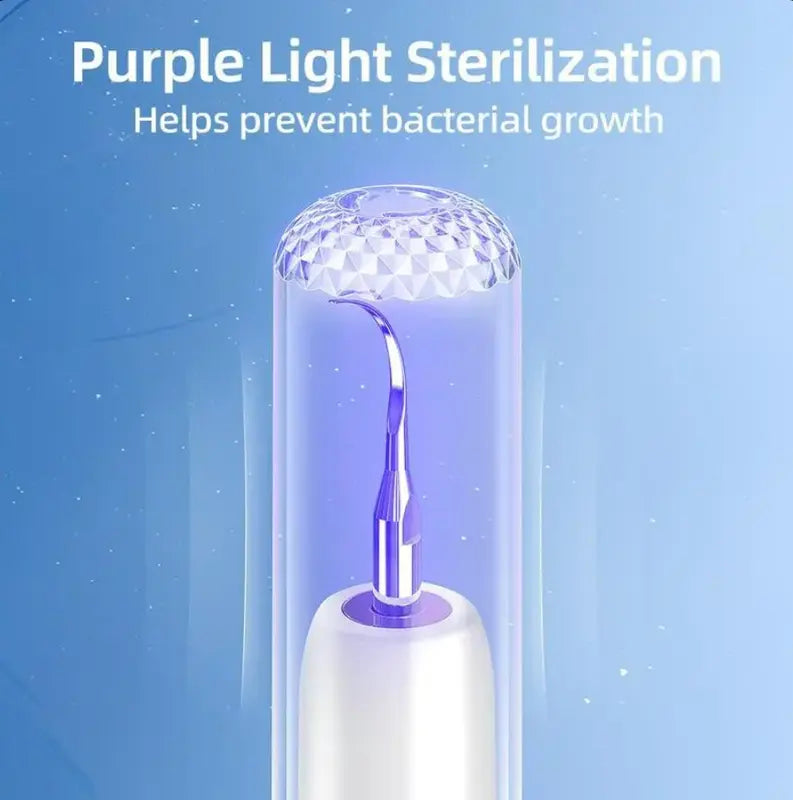 Glam Goddess Rechargeable Electric Teeth Cleaning Tool with Replacement Heads & Manual Auxiliary Cleaning Tools, Oral Irrigator for Home Use, Tartar Remover for Teeth,Remover Teeth Cleaning Kit