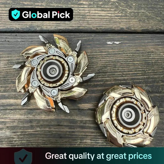 Metal Fidget Spinner Toy, 1 Count Stress Relief Toy for Adults, Magnetic Spinning Fidget Spinner Toy, Finger Spinning Top, Fun Gift for Men