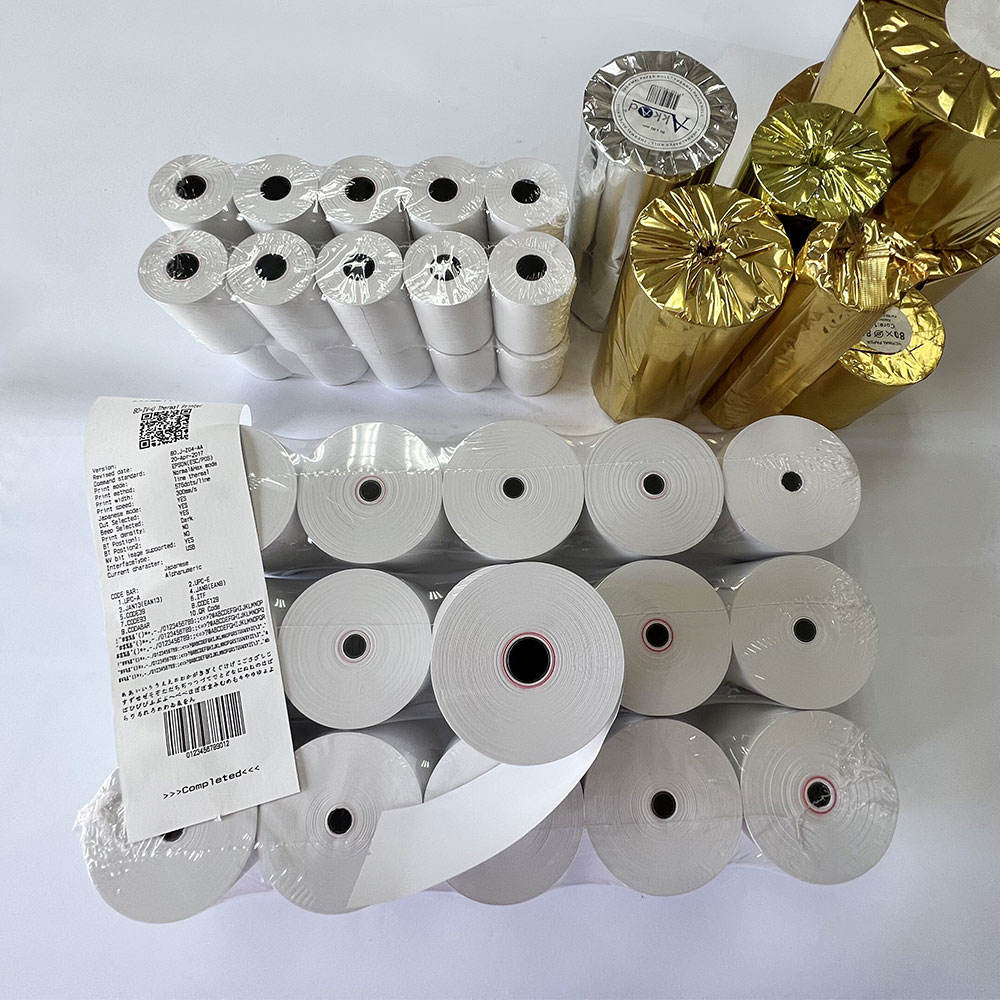[100 Rolls Per Carton] 57mmx50mm Thermal Receipt Paper, 18 Meters Length, Thermal Printing Paper, Queue Ticket Paper, Suitable for Catering, Service, Shopping Malls, Warehouses and Other Industries