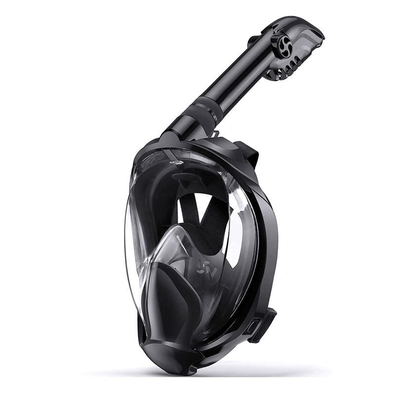 【Special offer】Snorkeling Gear for Adults, Full Face Snorkel Mask, Foldable Panoramic View with Camera Mount, Anti-Fog and Anti-Leak Design