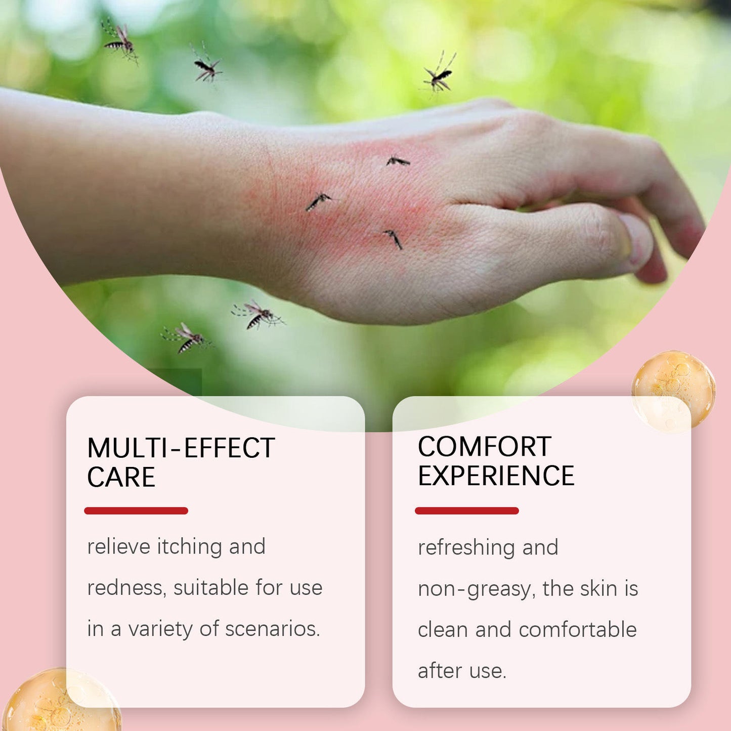 30g 2 cans Premium All-Natural Herbal Soothing Cream for Psoriasis, Eczema, Dry & Sensitive Skin Relief | Plant-Based Itch Treatment Balm for Mosquito Bites -