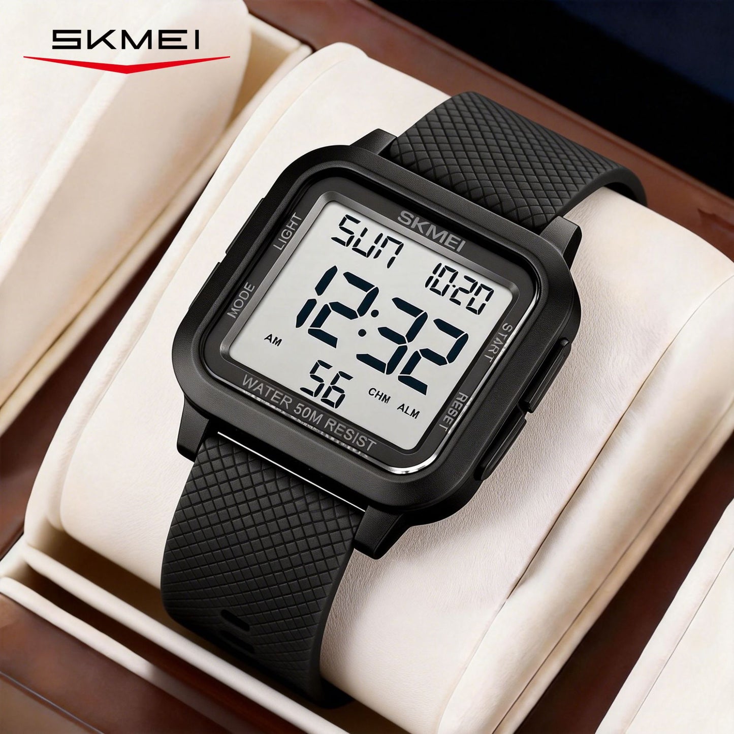 2026 New SKMEI Multi-Function Digital Watch for Men, Waterproof Sports Wristwatch, Fashion Sport Electronic Watch, Cash On Delivery, Free Shipping