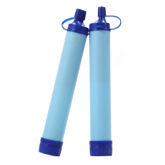 Outdoor Personal Water Filter, Ultra-Light 0.01 Micron 4-Stage Filtration Portable Water Purifier Survival Straw – Ideal for Travel, Wild Adventure & Emergency Situations