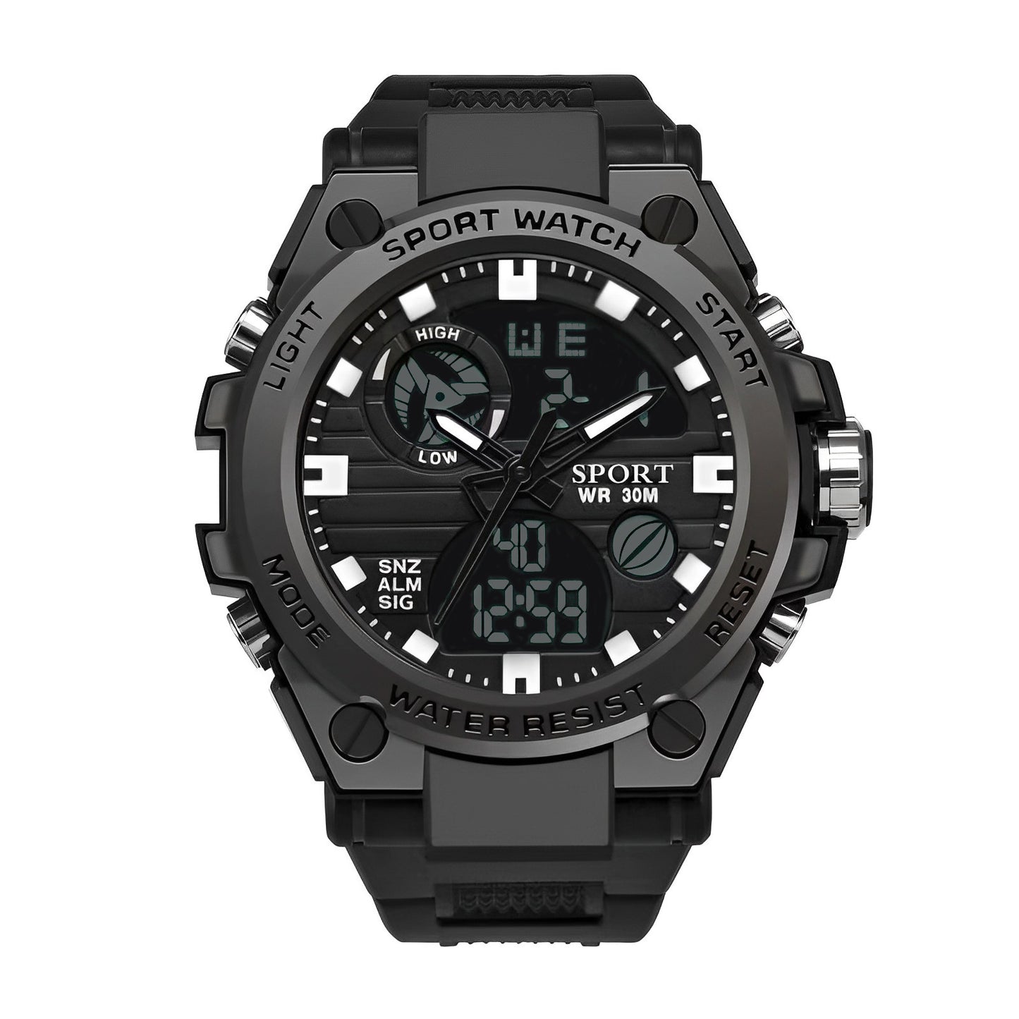 [New 2026] Men's Digital Watch, Multi‑Functional Outdoor Wrist Watch, Sports Luminous Function, Military‑Grade Quality, Waterproof and Dust‑Resistan