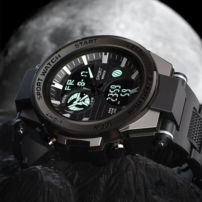 [New 2026] Men's Digital Watch, Multi‑Functional Outdoor Wrist Watch, Sports Luminous Function, Military‑Grade Quality, Waterproof and Dust‑Resistan