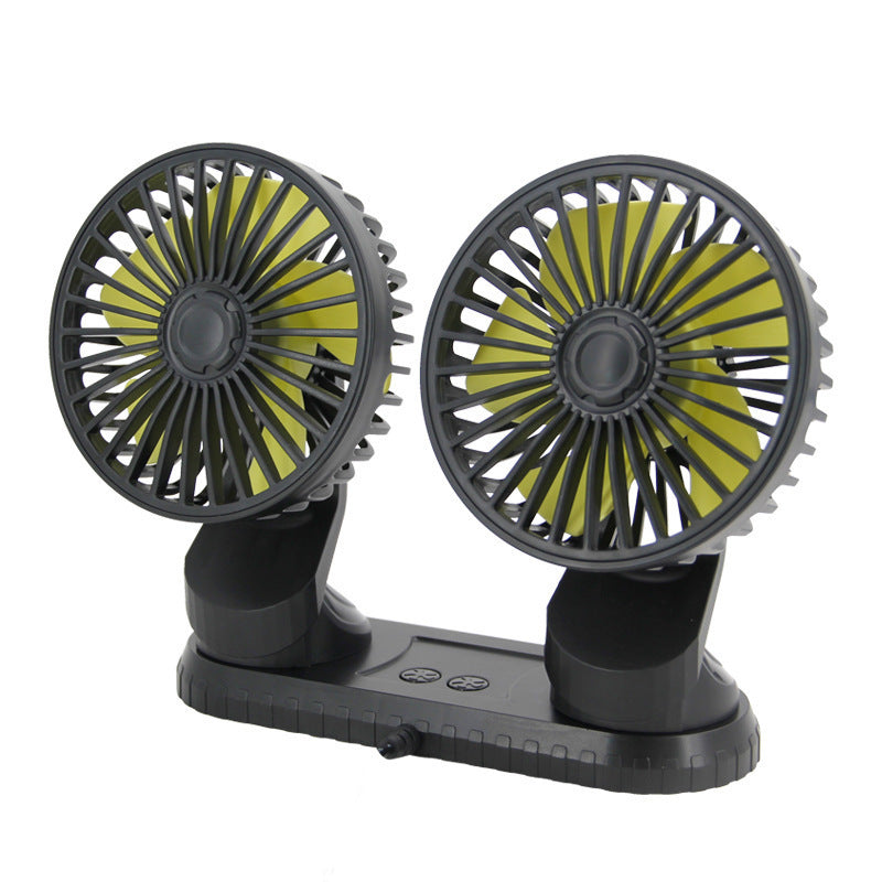 Car Dashboard Cooling Fan Adjustable USB Powered 3-Speed