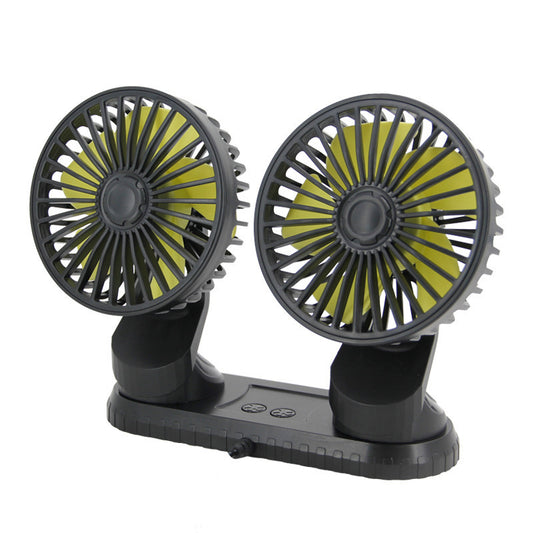 Car Dashboard Cooling Fan Adjustable USB Powered 3-Speed