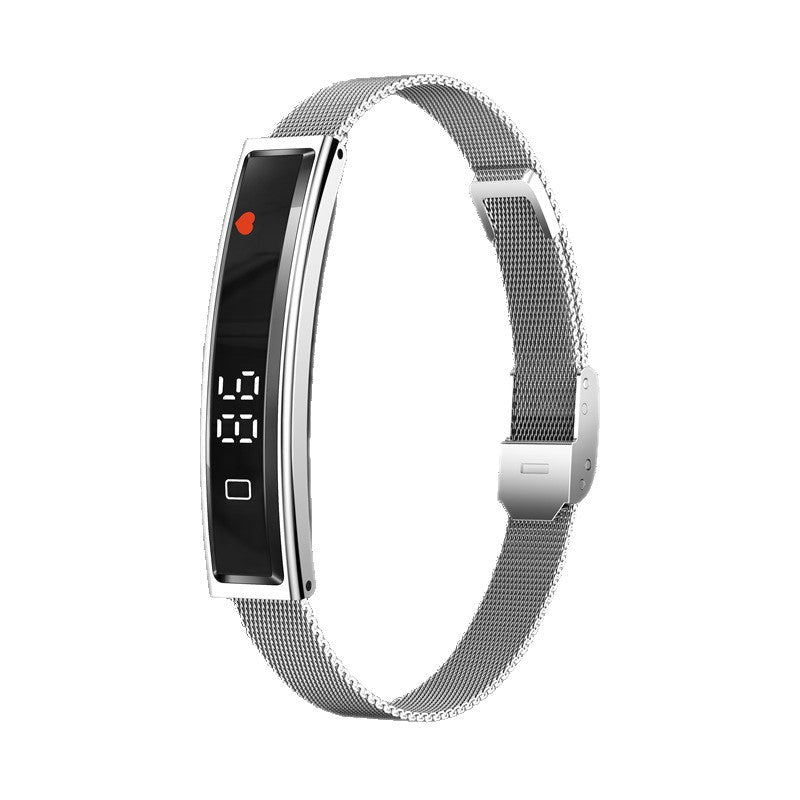 New Fashion Smart Bracelet, Heart Rate Step Counter Sleep Blood Oxygen Monitor, Menstrual Cycle Reminder Waterproof Fitness Band, Multiple Sports Modes & Step Count，Lightweight Smart Watch Compatible with Phones, Valentine’s Day Gift for Men & Women