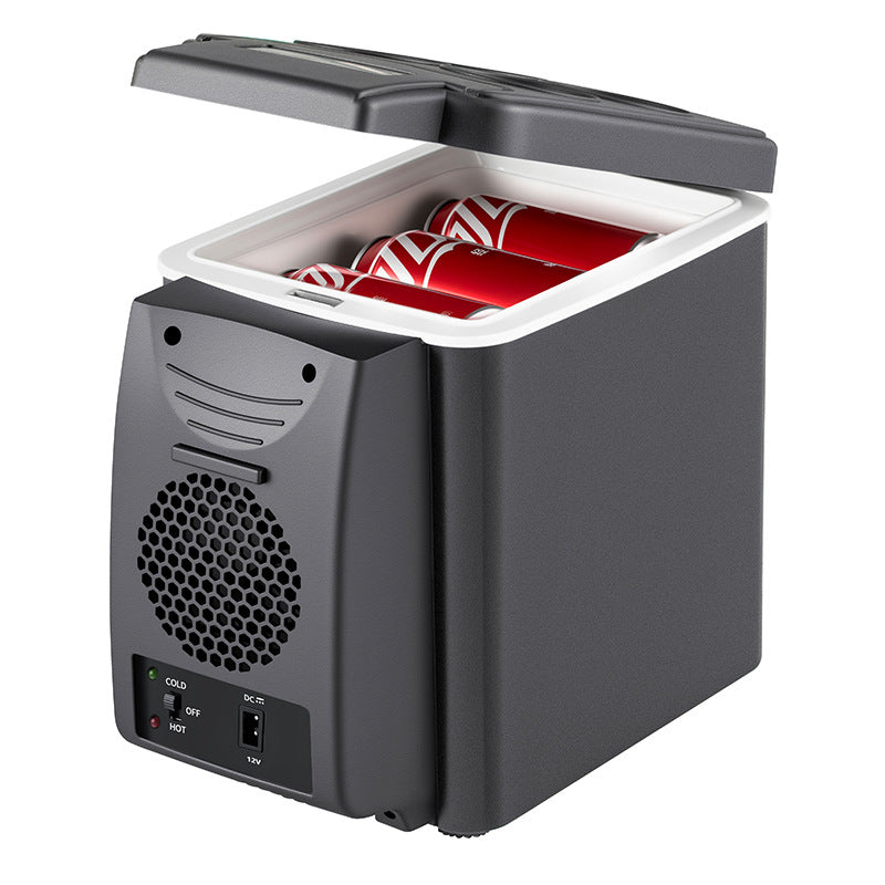 2026 New 6L Car Mini Fridge, Dual Use for Car & Home, Cooling & Warming Function, Free Delivery, Cash On Delivery