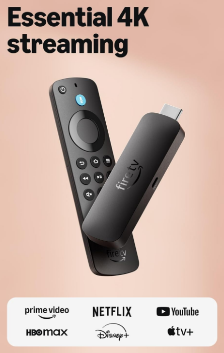 Fire TV Stick 4K Select (Newest Model) Streaming TV Dongle