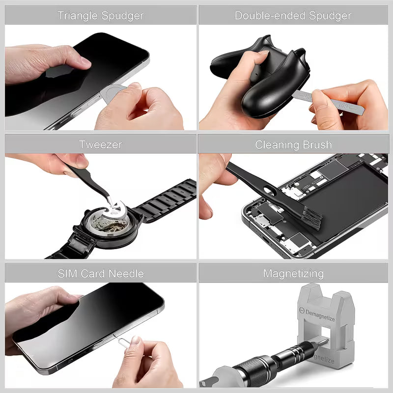 Cash on Delivery Tanzania Free Shipping Big Brand Guarantee 98% Positive 💻 117‑in‑1 Precision Screwdriver Set – Magnetic Repair Kit with Torx, Triangle & Multi‑Bits for Electronics Repair (PC, Laptop, iPhone, MacBook, Glasses, Tablet)