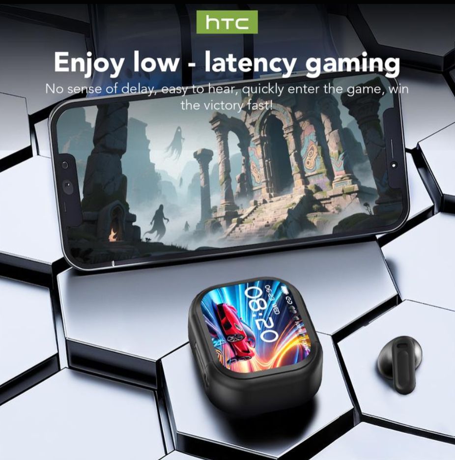 Bluetooth 5.44 Earphones LED Display High Fidelity Waterproof Wireless Earphones | Suitable for Office, Sports, Study and Audio Calls | Built-in Microphone | Earphones