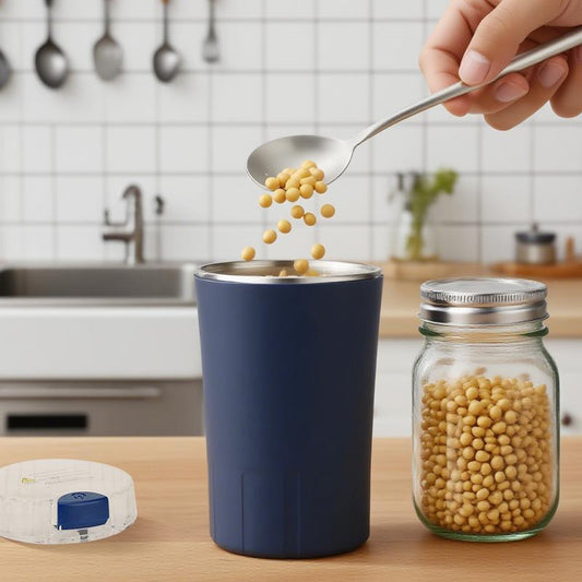 Grind in Seconds! High-Power 300W Electric Coffee Bean Grinder for Nuts, Grains, Spices | Fast & Food-Grade | Stainless Steel Mill | Compact & Easy to Use | A Must-Have Tool for Morning Brew & Healthy Meal Prep | Great Gift Idea!