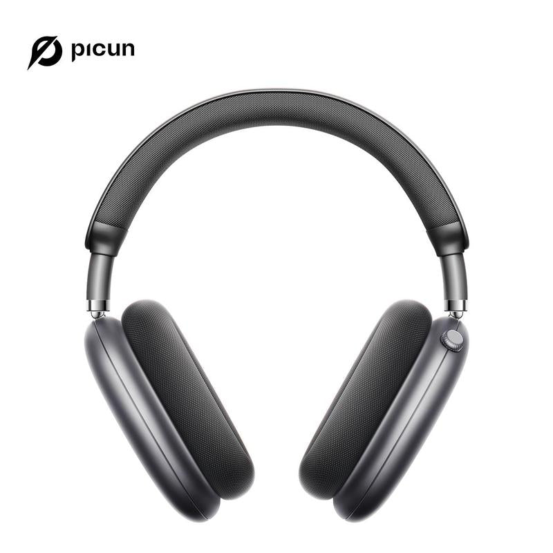 F8 Pro Wireless Headphones - 52dB Noise Cancellation, 5 Smart ENC Mics, Detachable Fabric Ear Cushions, 120 Hour Standby, Seamless Dual Device Connection for All-Day Use and Boosted Productivity