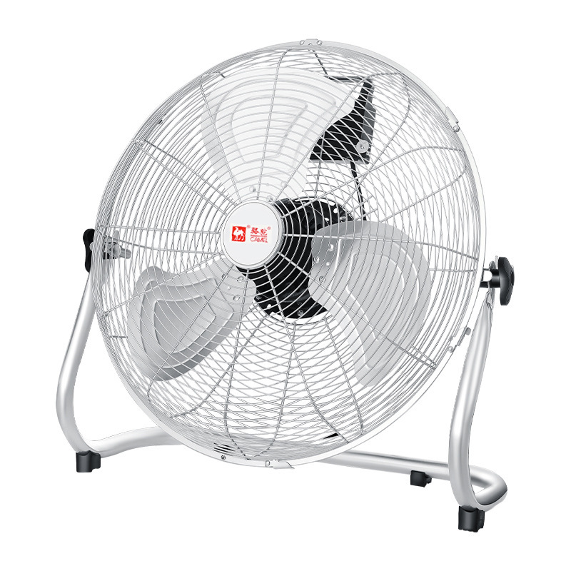 【18-Inch】High-Power Fan – Industrial Electric Fan for Construction Sites and Workshops, High-Power Floor Fan, Household Fan (with UK Plug Adapter)